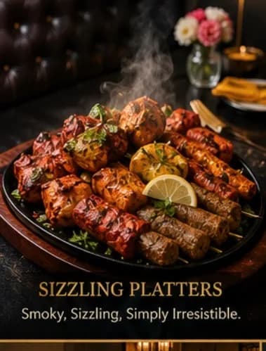 Restaurant catering spread